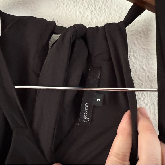 Gibson Naples Swing Halter Dress Small HI SUGARPLUM! Collab NEW Quiet Luxury - Picture 8 of 13